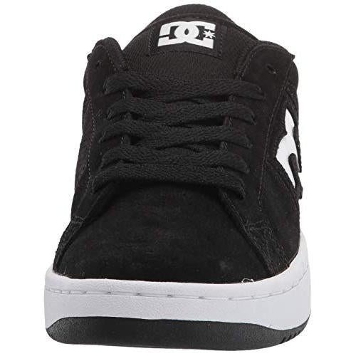 DC Mens Striker Skate Shoe BLACK/WHITE Image 2