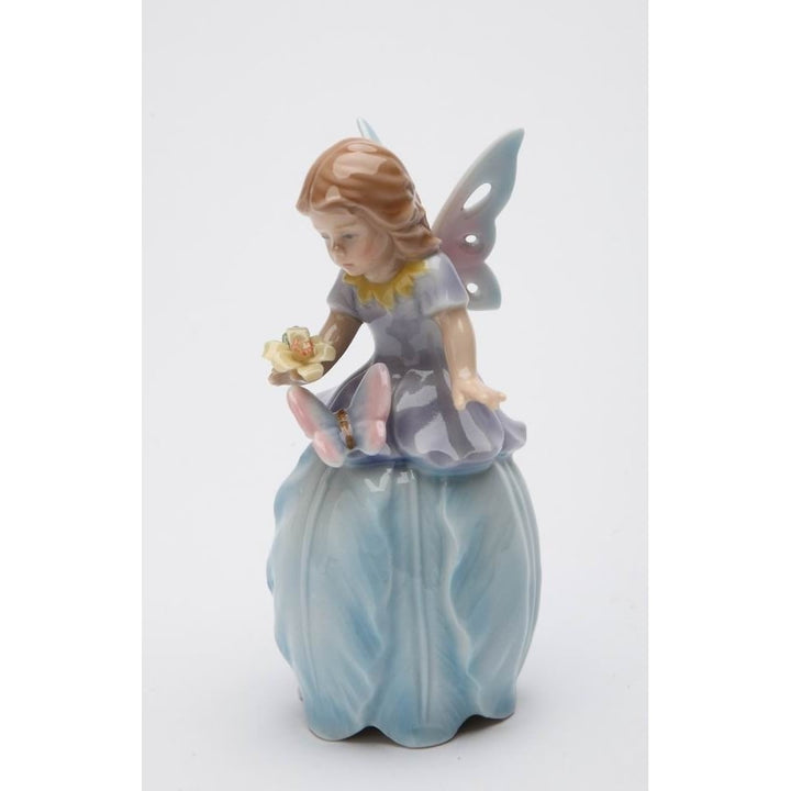 Ceramic Fairy Bell Tulip Flower  2.5x4.5 inches Image 3