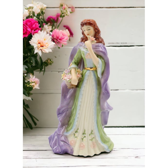 Ceramic Irish Lady FigurineHome Dcor, Image 1