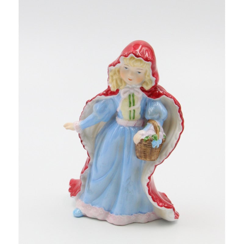 Ceramic Little Red Riding Hood Figurine 4x275x55  Daughter Image 2