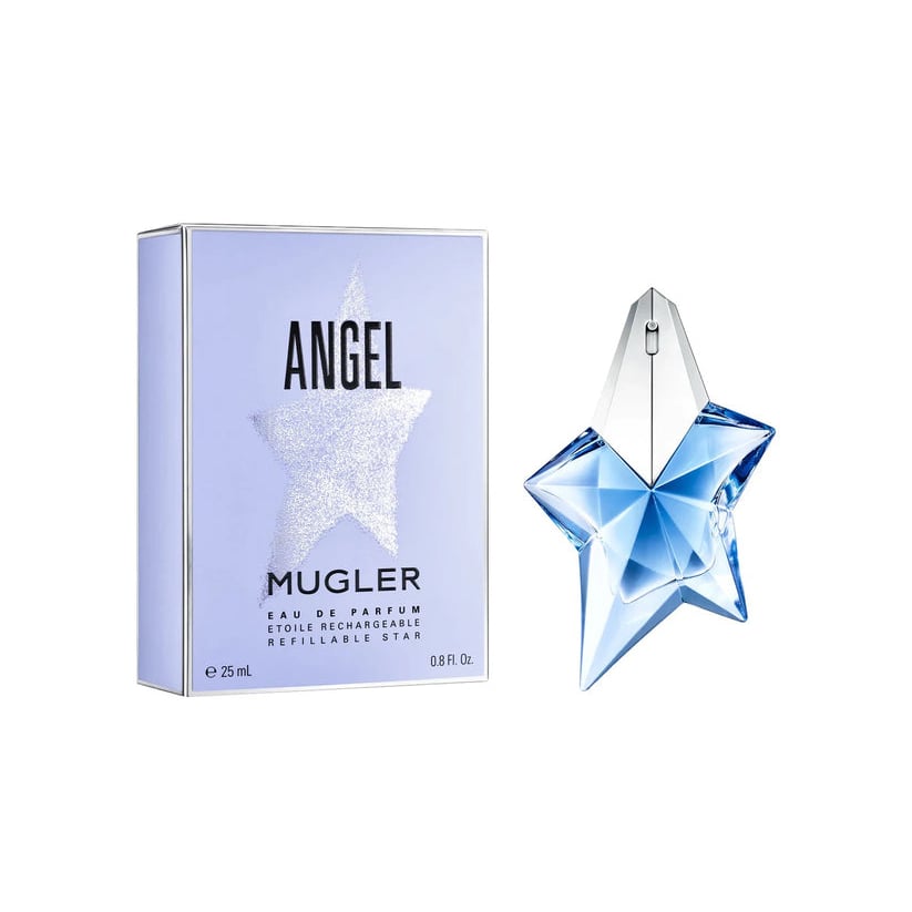 Mugler Angel EDP Spray Refillable 0.8 oz Women Oriental Vanilla Fragrance Image 1