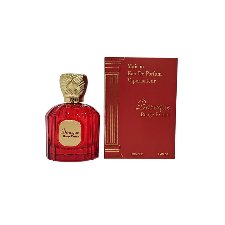 Maison Alhambra Baroque Rouge Extrait EDP Spray 3.4 oz Women Saffron Jasmine Musk Image 1