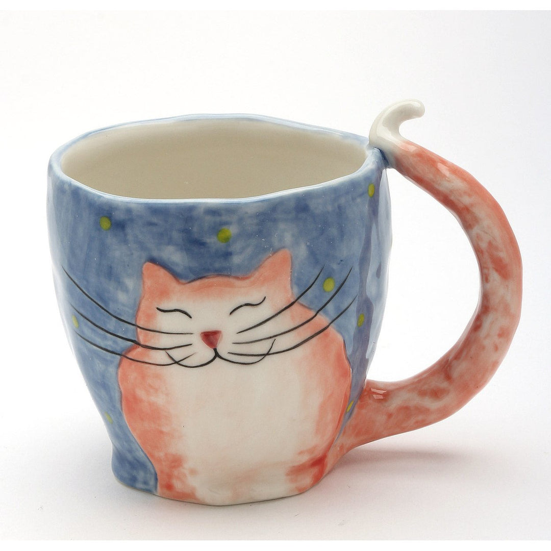 Ceramic Cat Mug 10oz Cute Gift for Cat Lovers and Mom Image 3