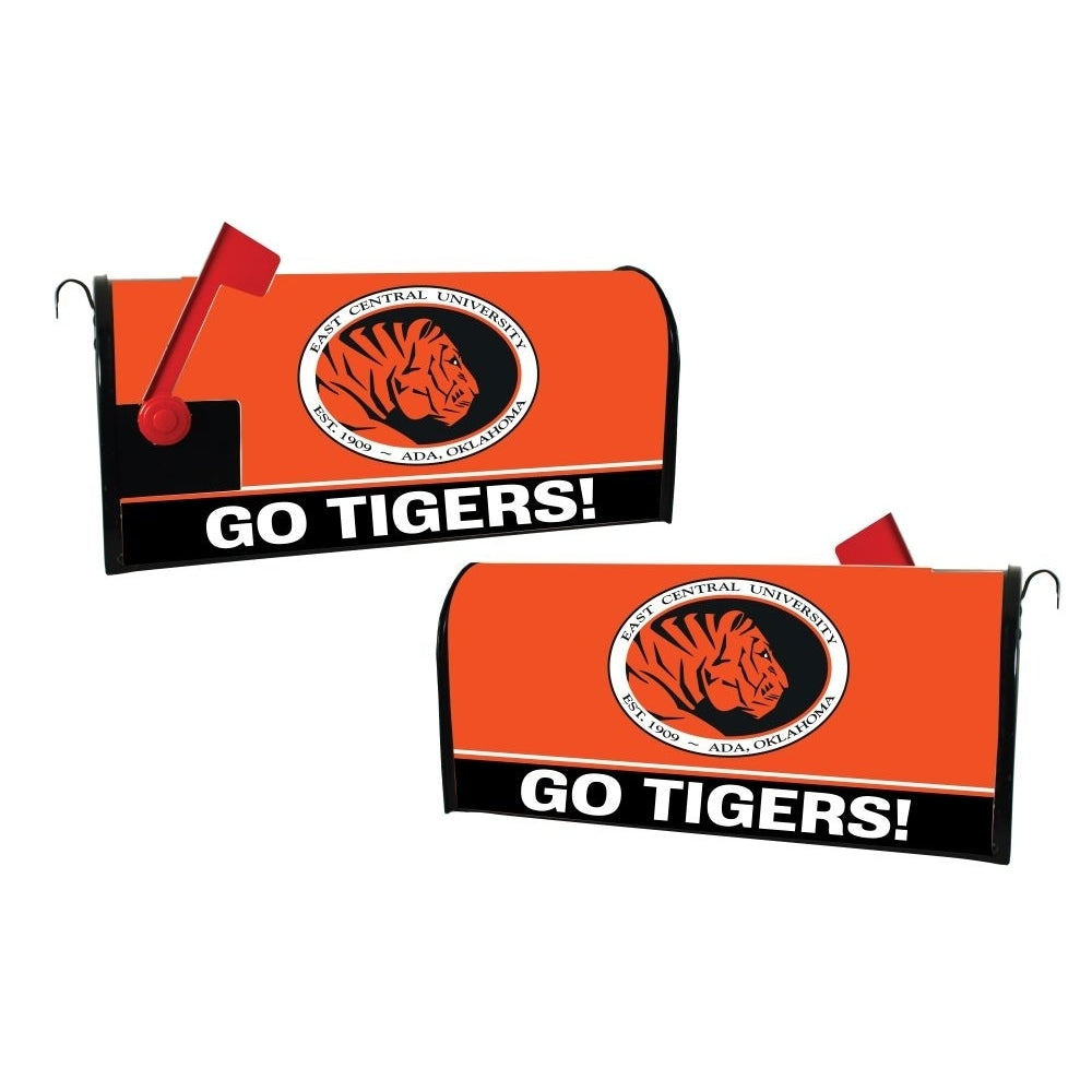 East Central University Tigers NCAA Officially Licensed Mailbox Cover Image 1