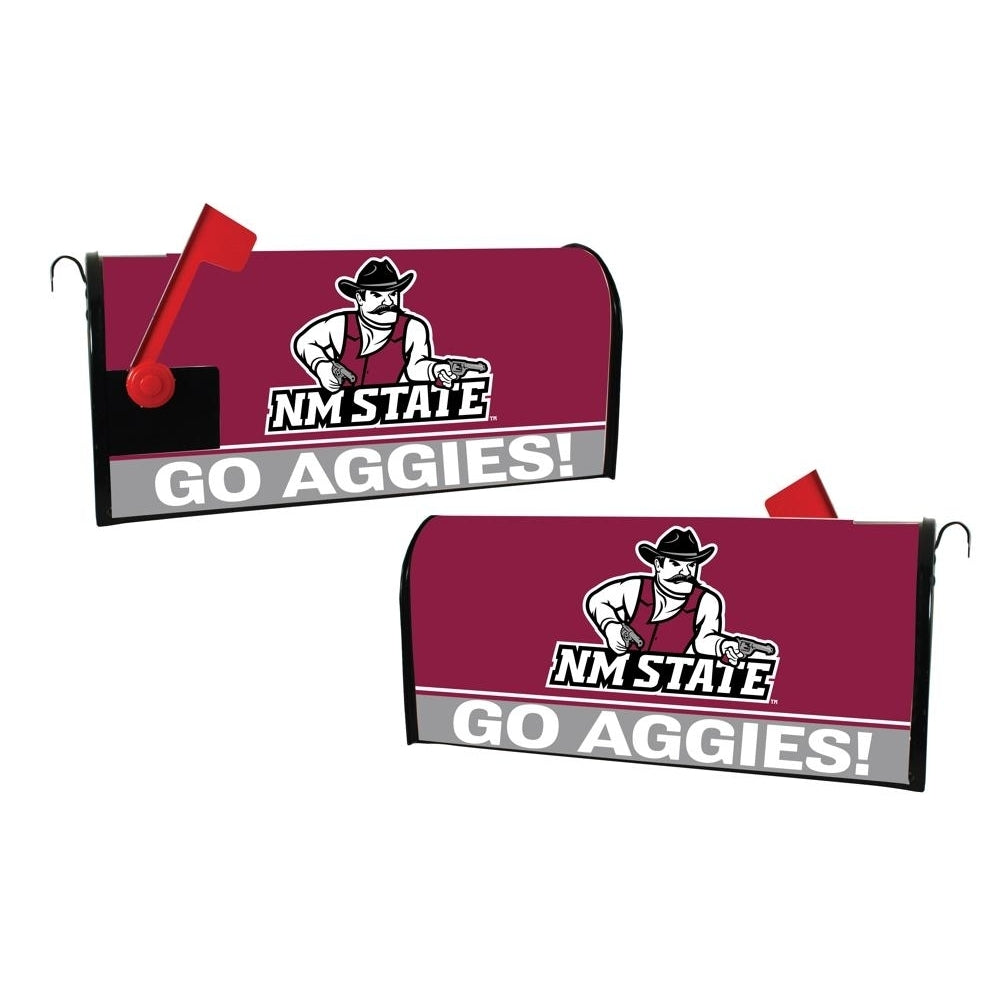 Mexico State University Aggies NCAA Officially Licensed Mailbox Cover Image 1