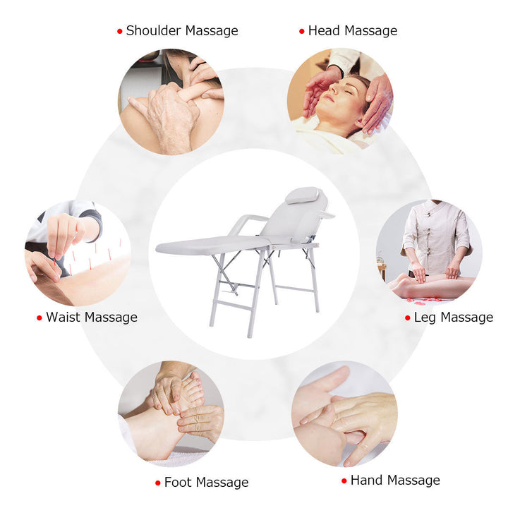 73 Portable Tattoo Parlor Spa Salon Facial Bed Beauty Massage Table Chair Image 3