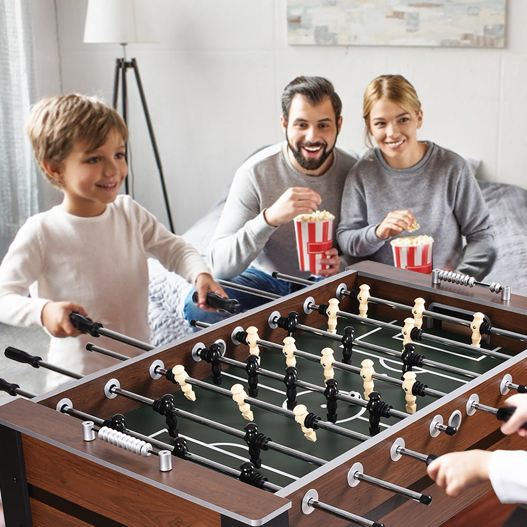 54 Foosball Soccer Table Competition Sized Football Arcade Indoor Game Image 3