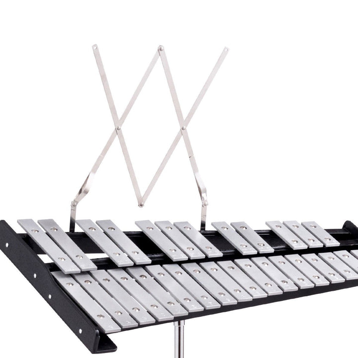 Percussion Glockenspiel Bell Kit 30 Notes w/ Practice Pad +Mallets+Sticks+Stand Image 4