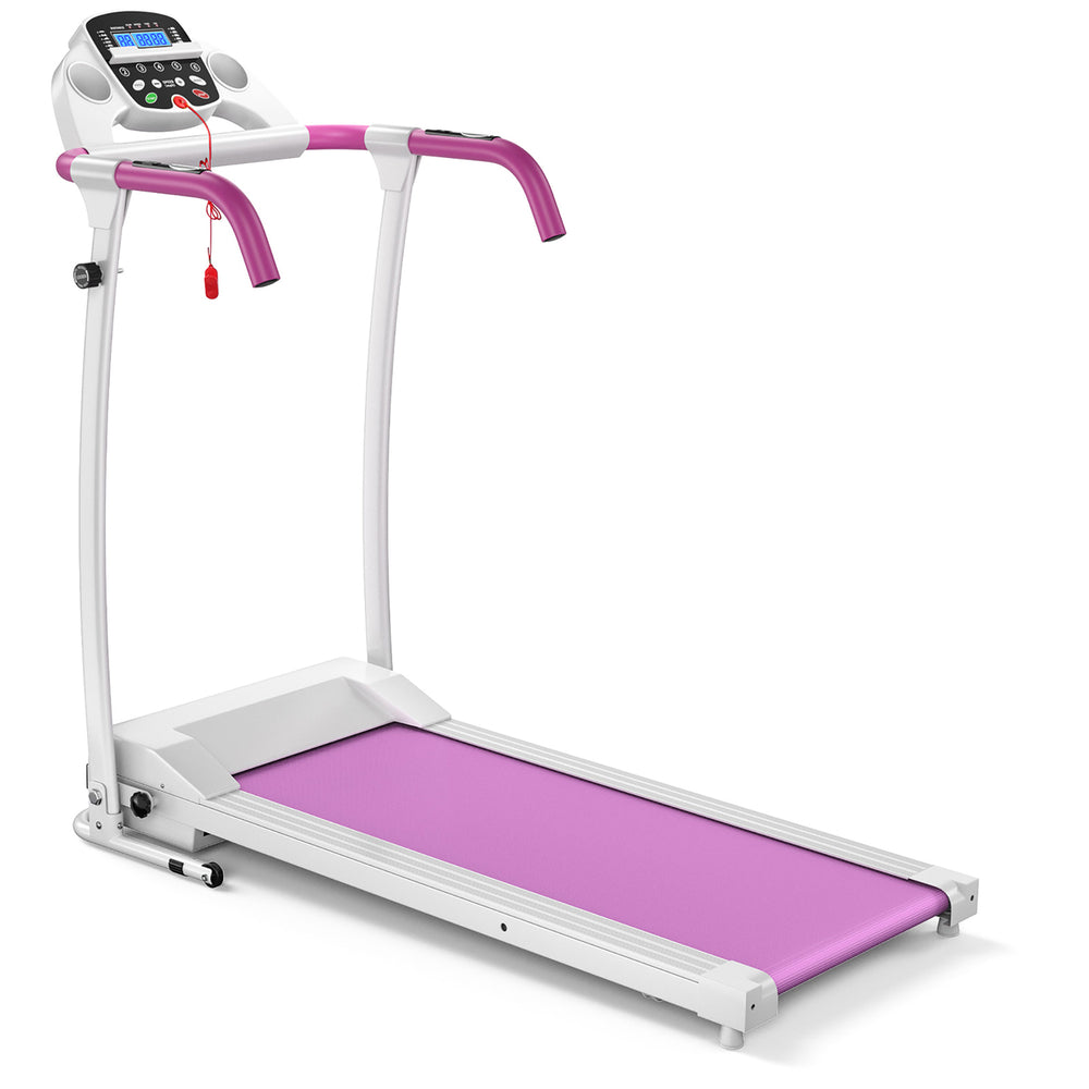 800W Folding Treadmill Electric /Support Motorized Power Running Fitness Machine Image 2
