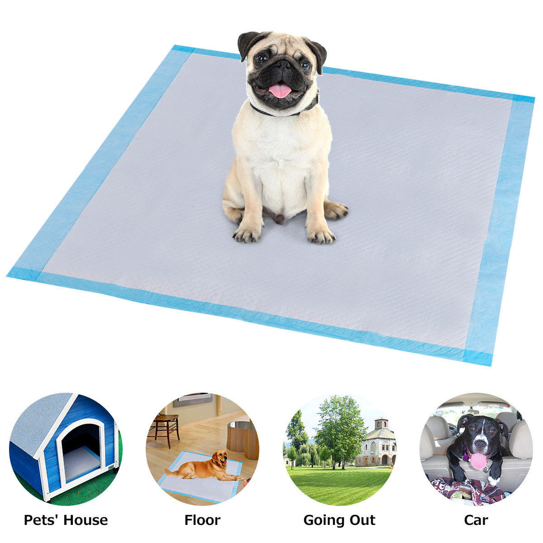 150 PCS Puppy Pet Pads Dog Cat Wee Pee Piddle Pad Training Underpads (30 x 30) Image 2