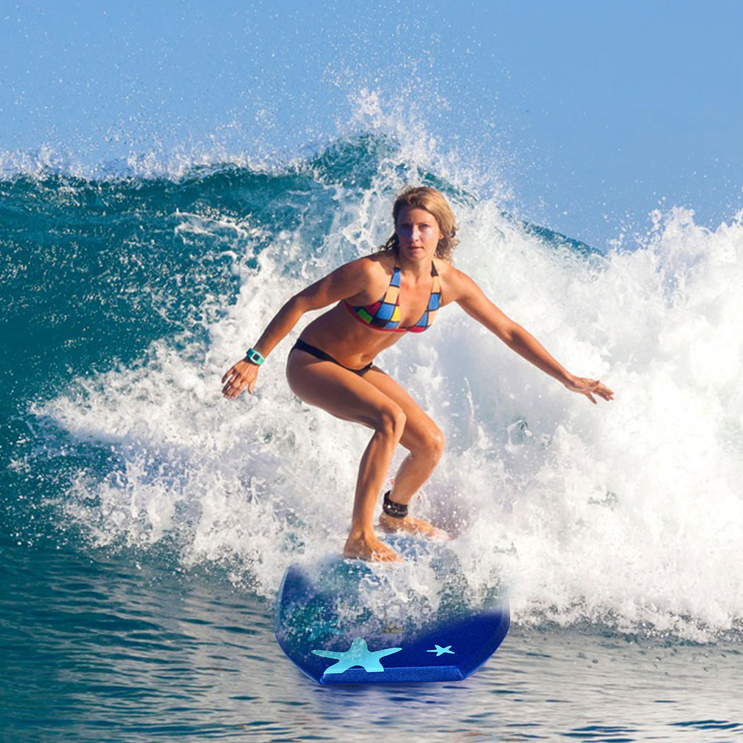 37'' Lightweight Super Bodyboard Surfing W/Leash EPS Core Boarding IXPE Starfish Image 3