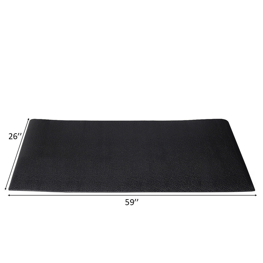 59 x 26 Exercise Equipment Mat Gym Bike Floor Protector Treadmill Mat PVC Image 4