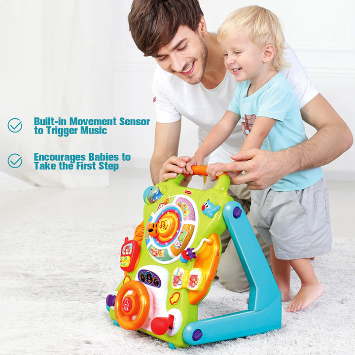 3 in 1 Sit to Stand Learning Walker Kids Activity Center Image 4