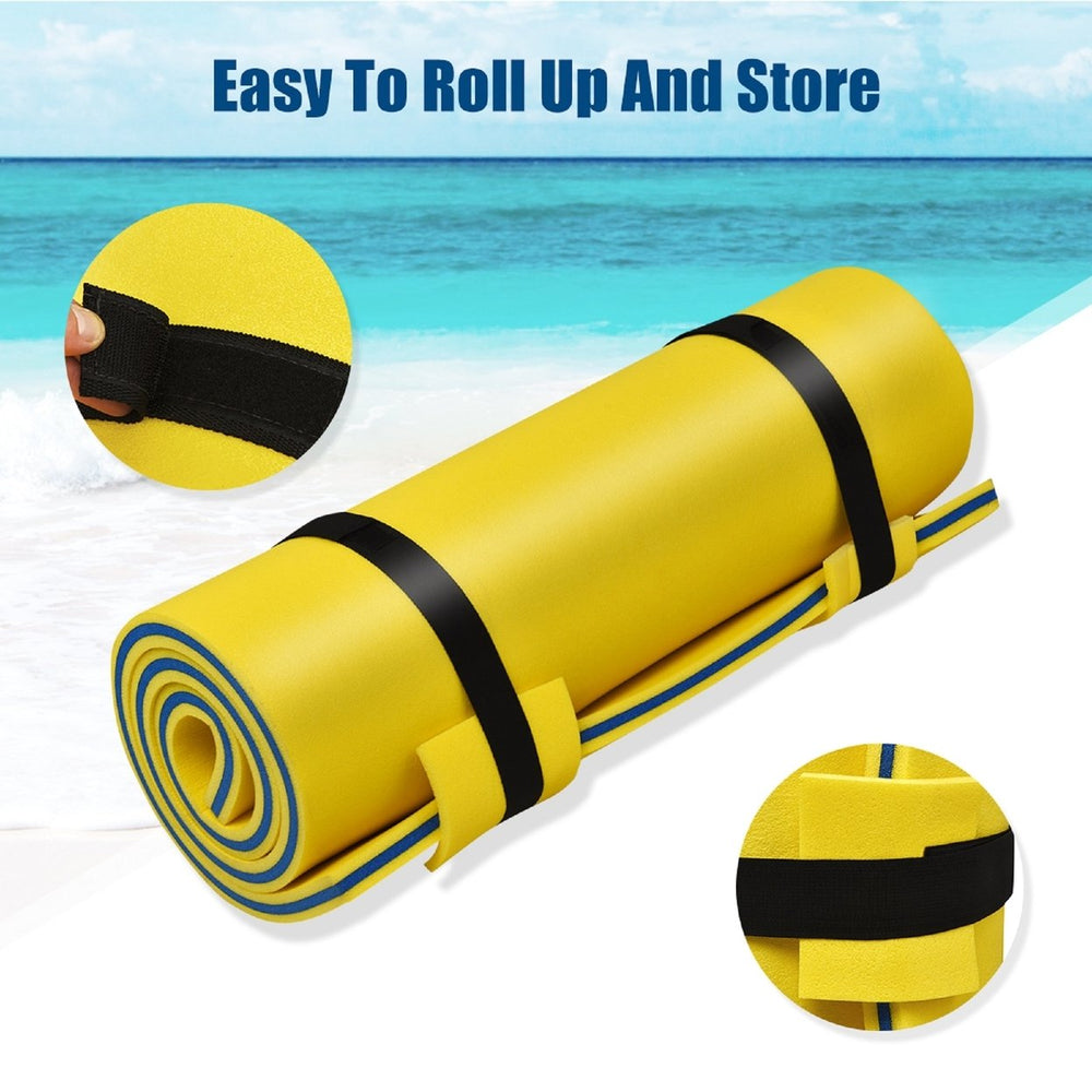 3-Layer Tear-proof Water Mat Floating Pad Island Water Sports Relaxing Image 2