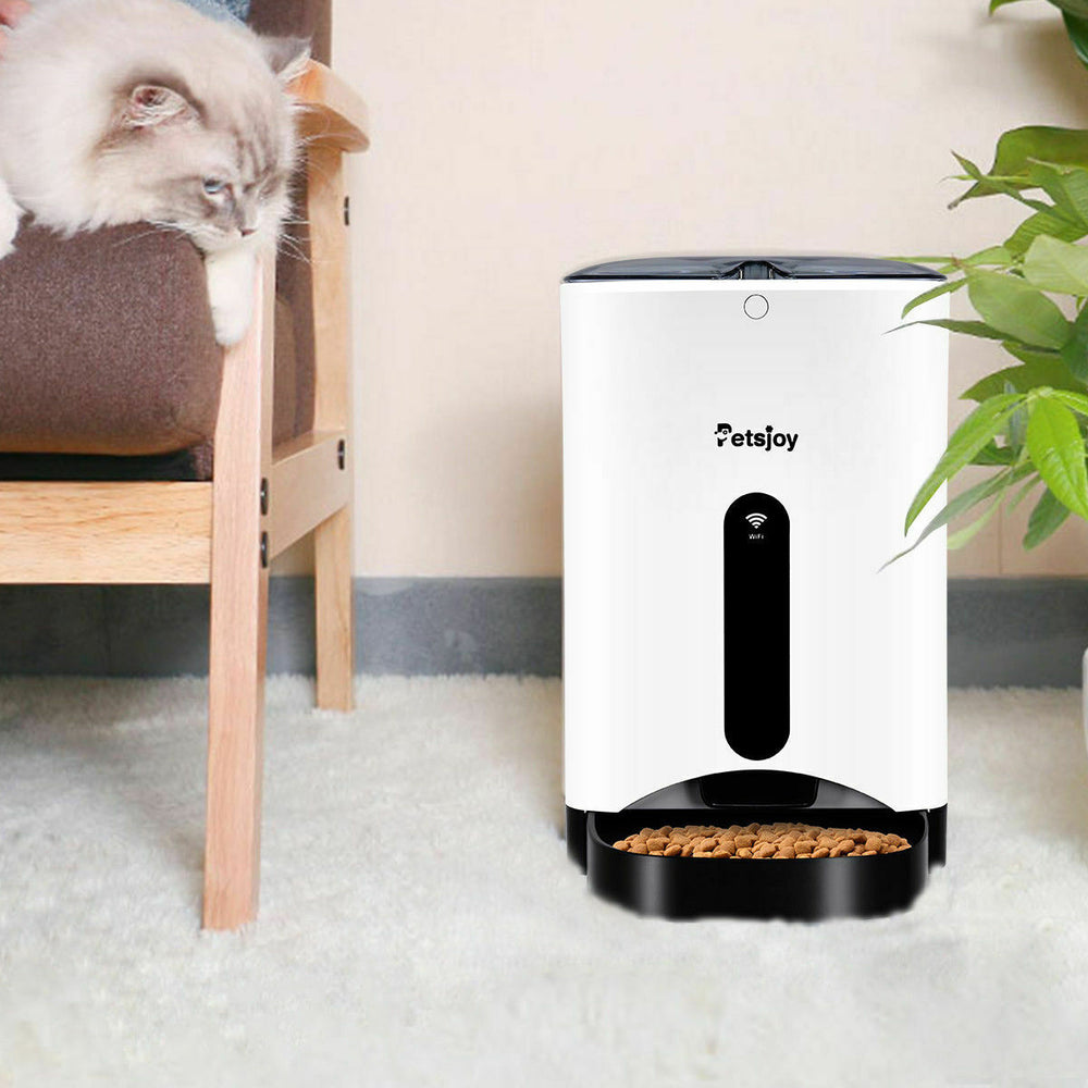 Automatic Pet Feeder Smart Cat Dog Food Dispenser Remote Control APP Timer Image 2