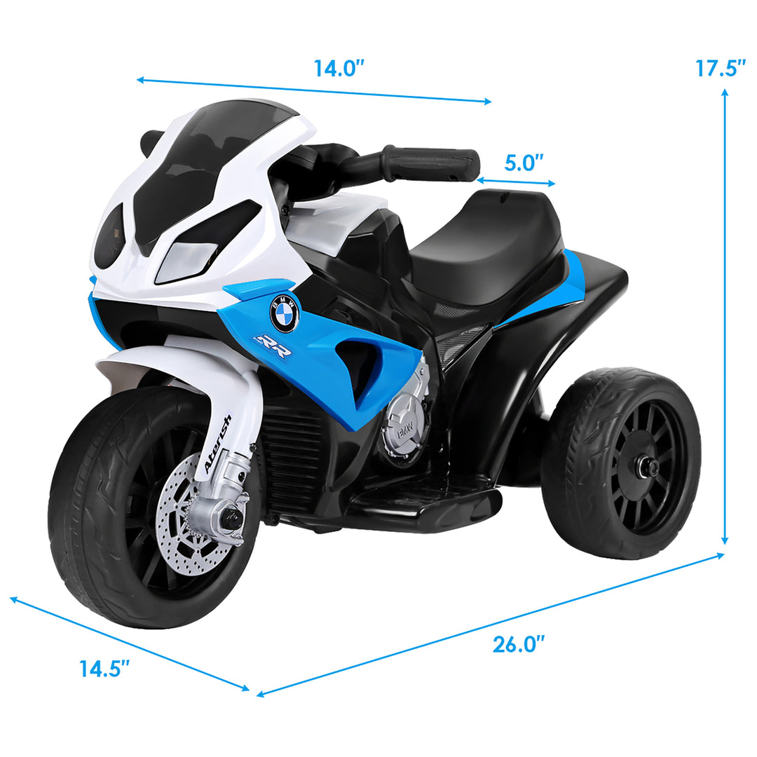 Kids Ride On Motorcycle BMW Licensed 6V Electric 3 Wheels Bicycle w/ MusicandLight Image 2