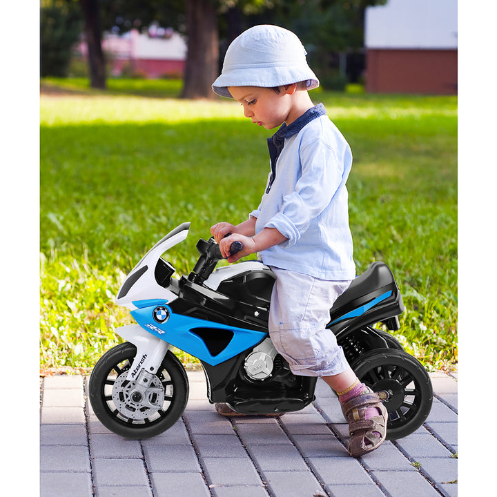 Kids Ride On Motorcycle BMW Licensed 6V Electric 3 Wheels Bicycle w/ MusicandLight Image 4