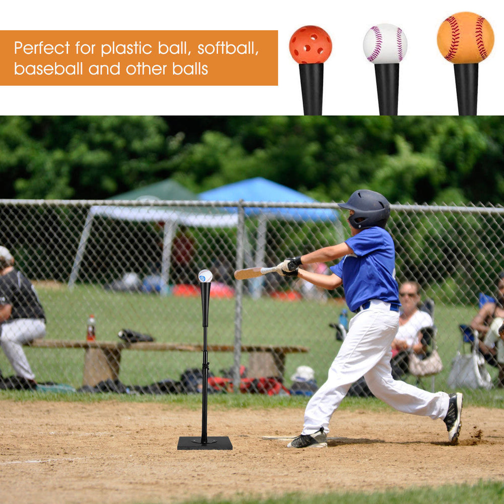 36 Adjustable Batting Tee Heavy Duty for Baseball Softball Training Image 2