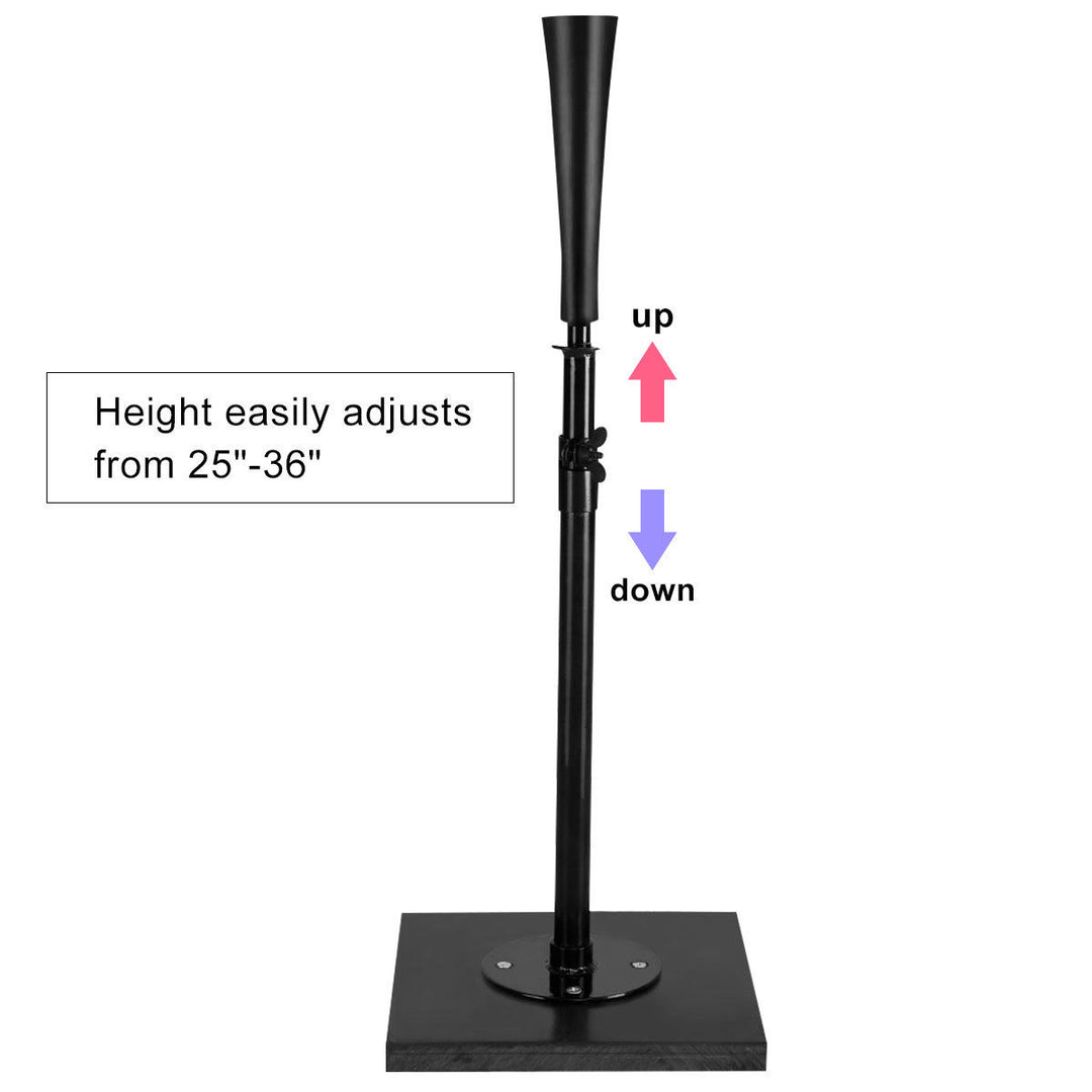 36 Adjustable Batting Tee Heavy Duty for Baseball Softball Training Image 4