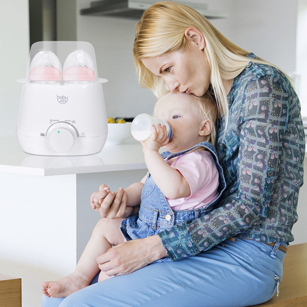 Baby-Joy Portable 3-IN-1 Baby Bottle Warmer Steam Sterilizer Food Breastmilk Heater Image 2