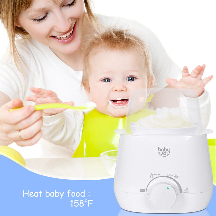 Baby-Joy Portable 3-IN-1 Baby Bottle Warmer Steam Sterilizer Food Breastmilk Heater Image 4