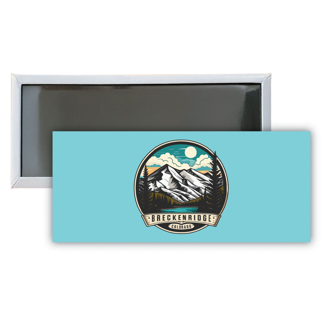 Breckenridge Colorado A Souvenir Durable and Vibrant Decor Fridge Magnet 4.75 x 2 Inch Image 1