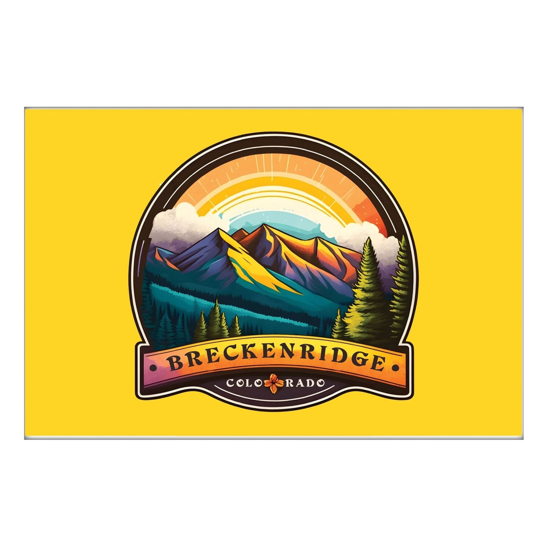 Breckenridge Colorado B Souvenir 2x3-Inch Durable and Vibrant Decor Fridge Magnet Image 1