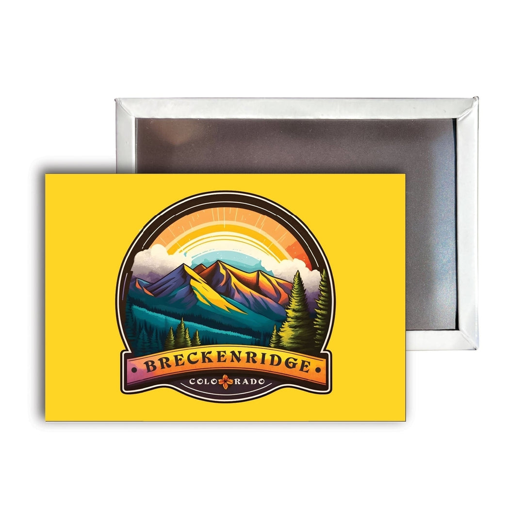 Breckenridge Colorado B Souvenir Durable and Vibrant Decor Fridge Magnet 2.5"X3.5" Image 1