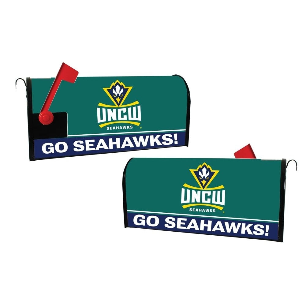 North Carolina Wilmington Seahawks NCAA Officially Licensed Mailbox Cover Image 1