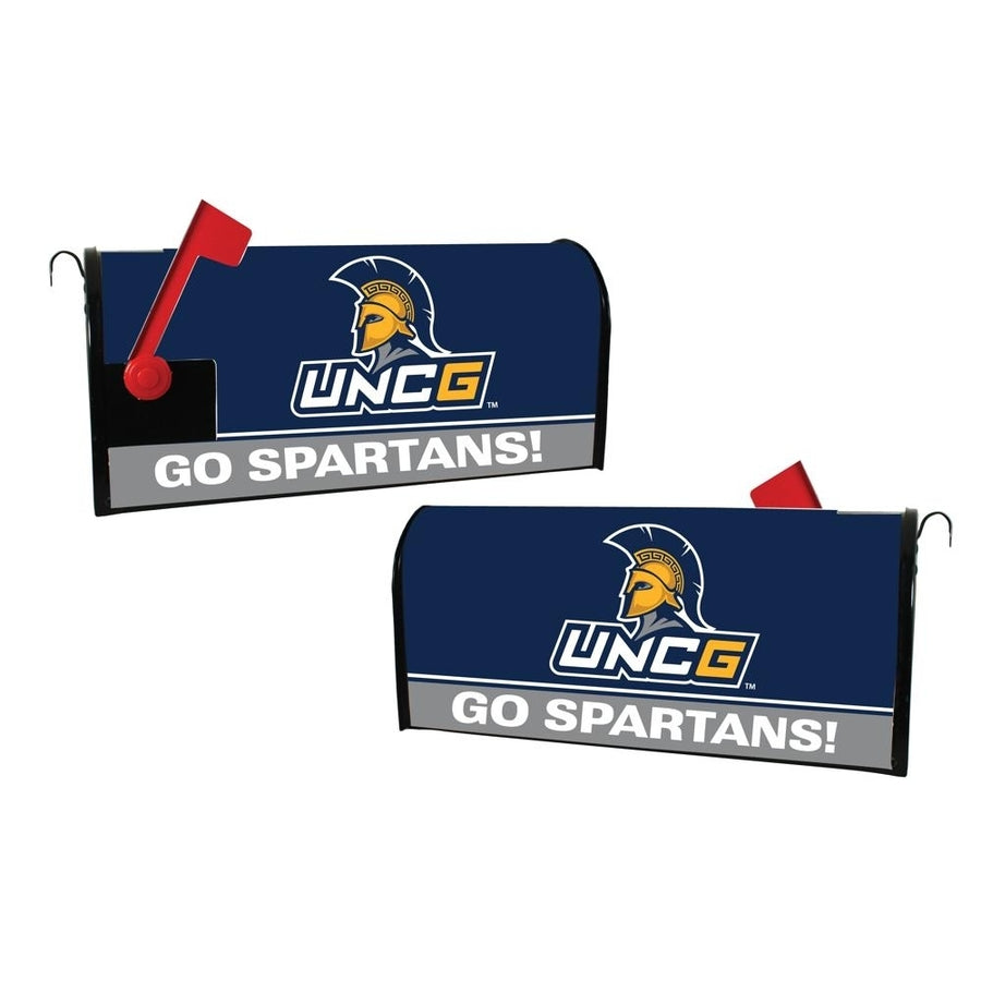 North Carolina Greensboro Spartans NCAA Officially Licensed Mailbox Cover Image 1