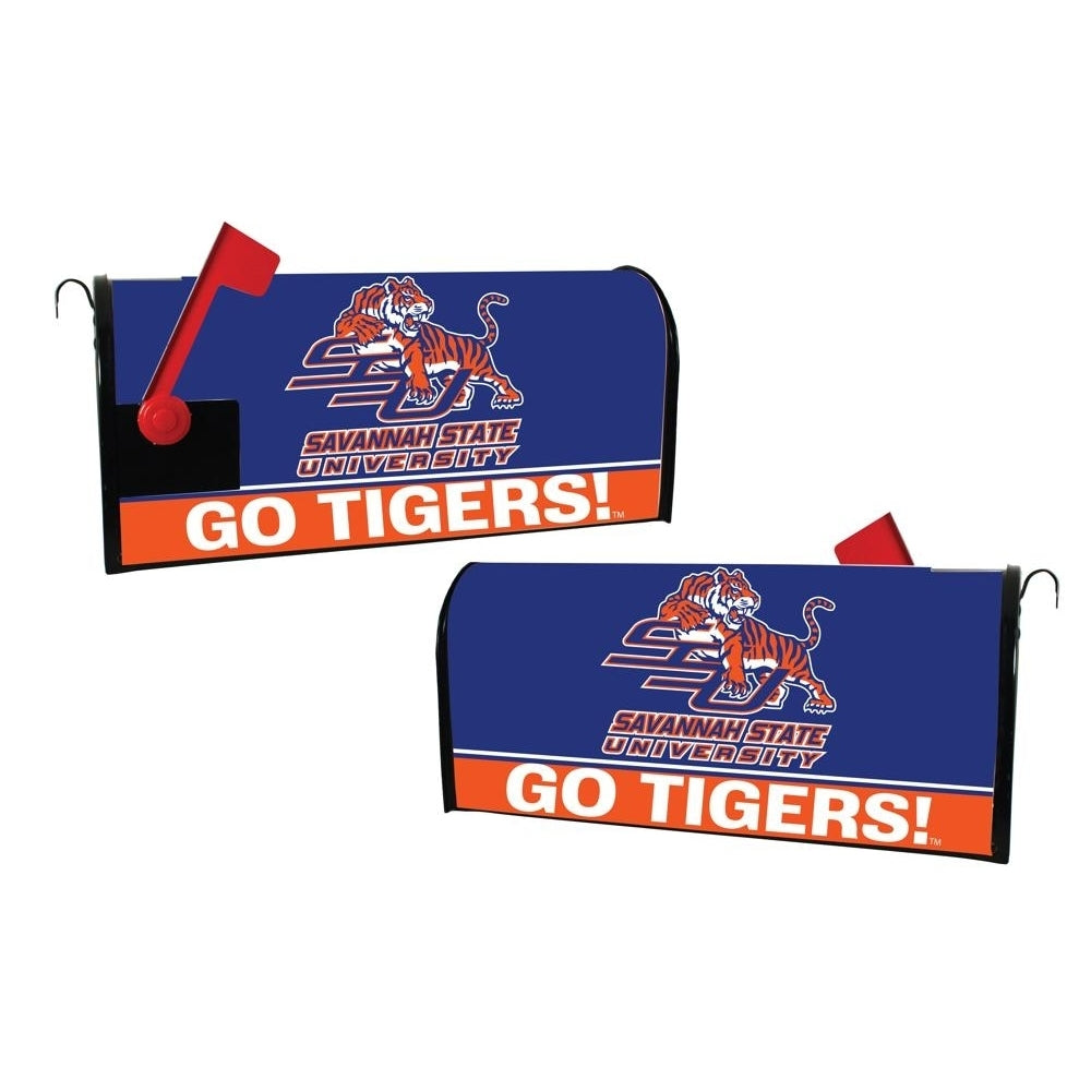 Savannah State University NCAA Officially Licensed Mailbox Cover Image 1