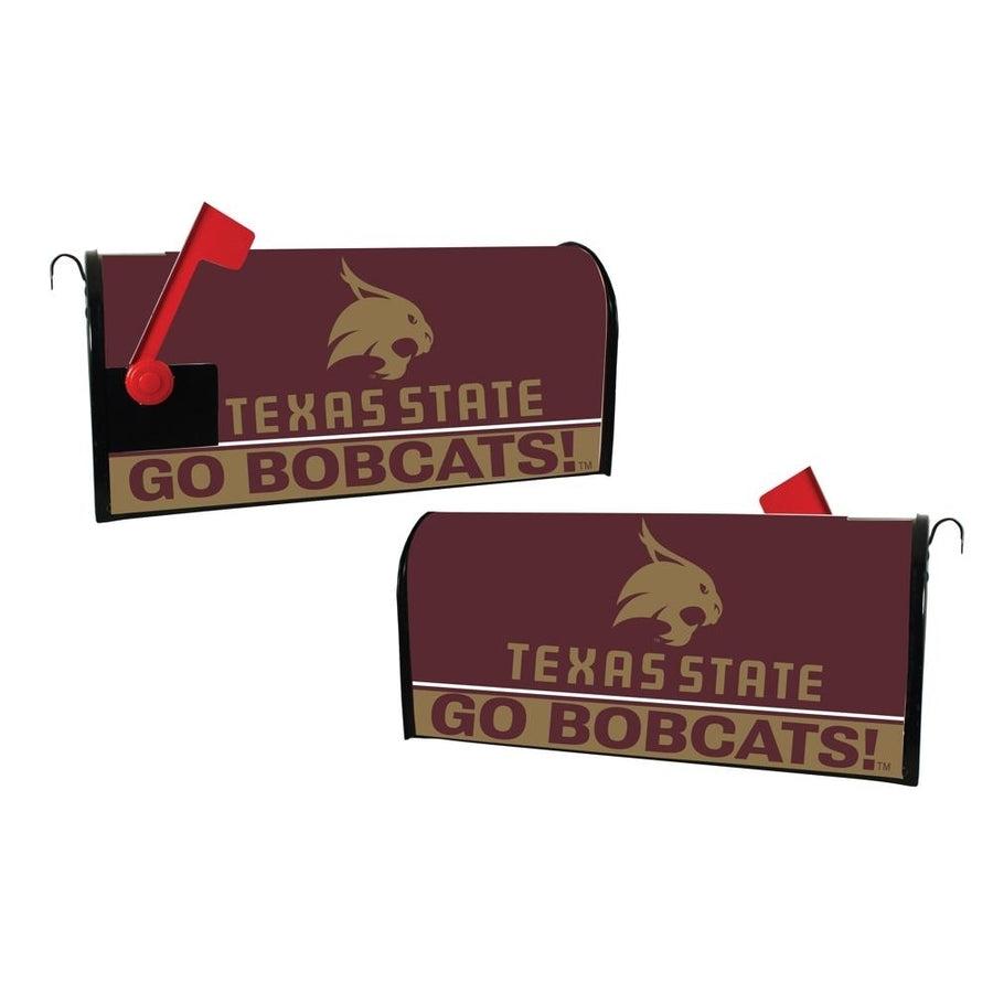 Texas State Bobcats NCAA Officially Licensed Mailbox Cover Image 1