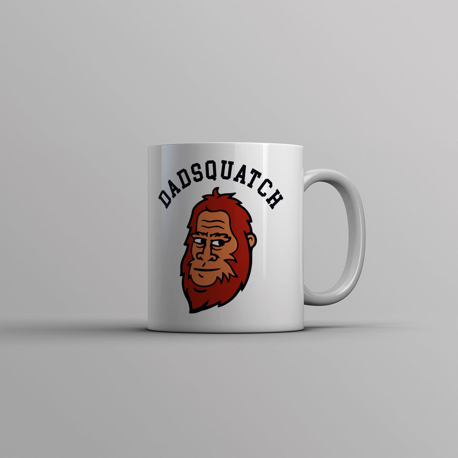 Dadsquatch Mug Funny Fathers Day Gift Sasquatch Hairy Bigfoot Novelty Cup-11oz Image 1
