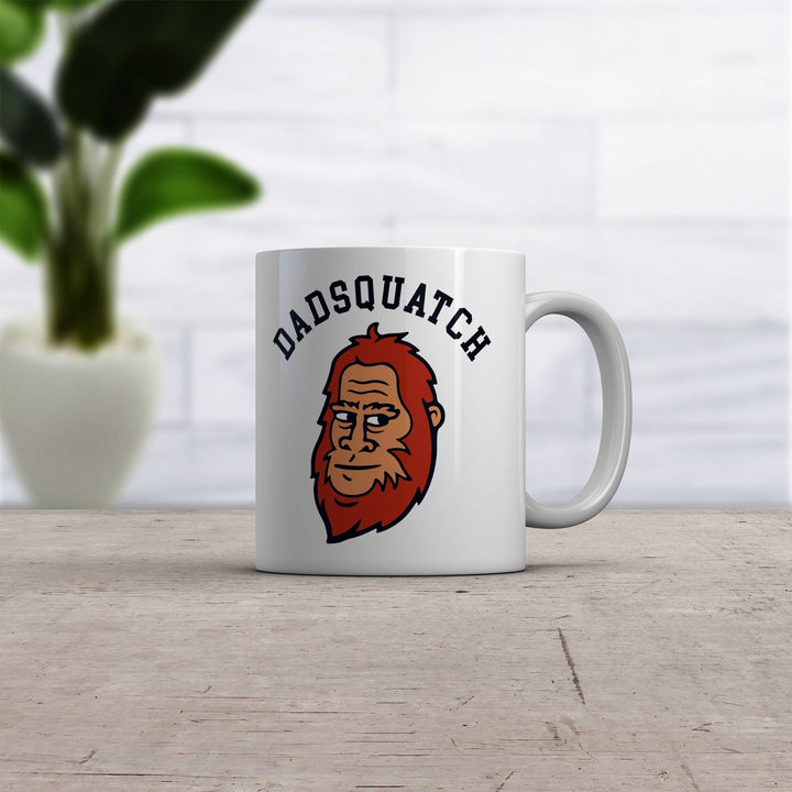 Dadsquatch Mug Funny Fathers Day Gift Sasquatch Hairy Bigfoot Novelty Cup-11oz Image 2