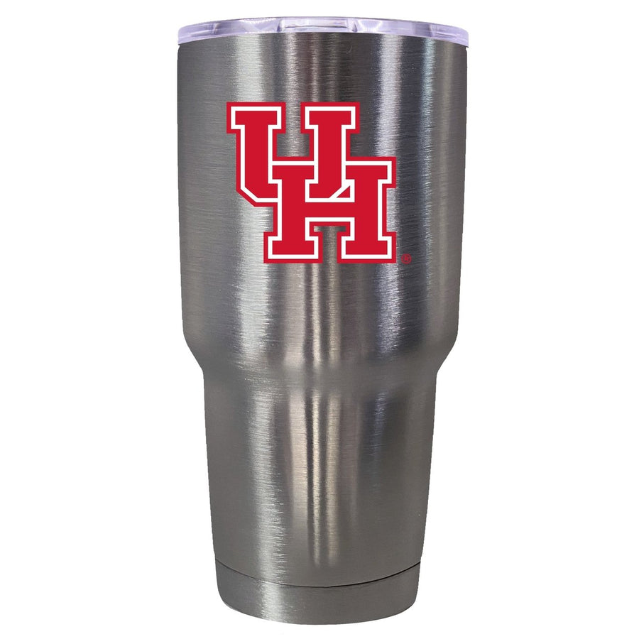 University of Houston Mascot Logo Tumbler - 24oz Color-Choice Insulated Stainless Steel Mug Image 1
