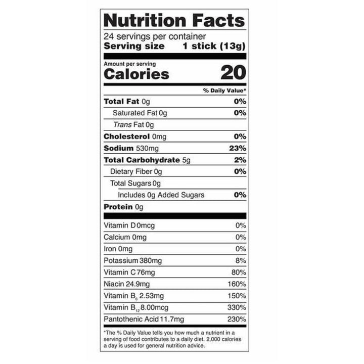 Liquid I.V. Hydration MultiplierSugar Free Lemon Lime (24 Individual Sticks) Image 3