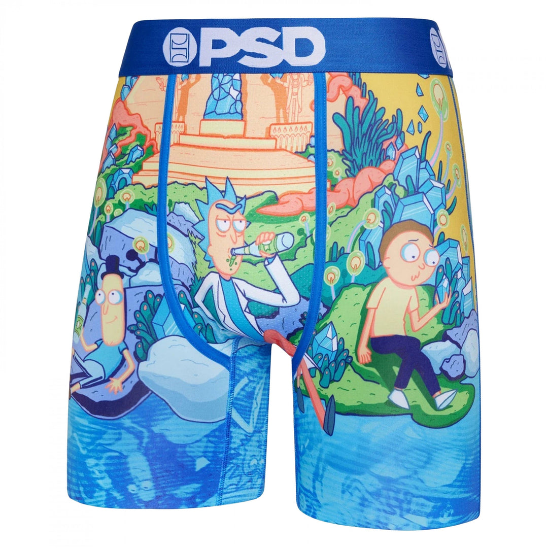 Rick And Morty Hangin Around PSD Boxer Briefs Image 2