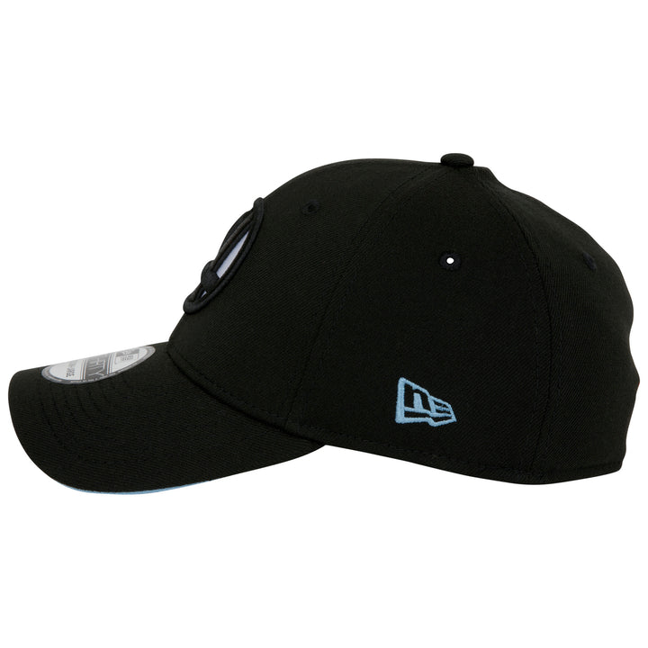 Fantastic Four Logo Black Colorway Era 39Thirty Fitted Hat Image 3