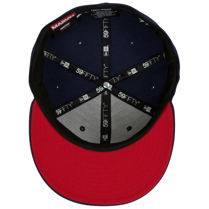 Captain America American Flag Navy Colorway Era 59Fifty Fitted Hat Image 6