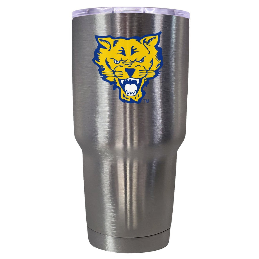 Fort Valley State University Mascot Logo Tumbler - 24oz Color-Choice Insulated Stainless Steel Mug Image 1