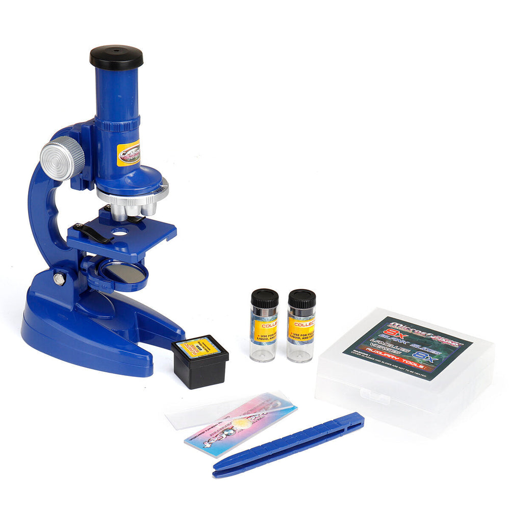 100X,200X,450X Educational Initial Beginner Biological Microscope Kit Image 2