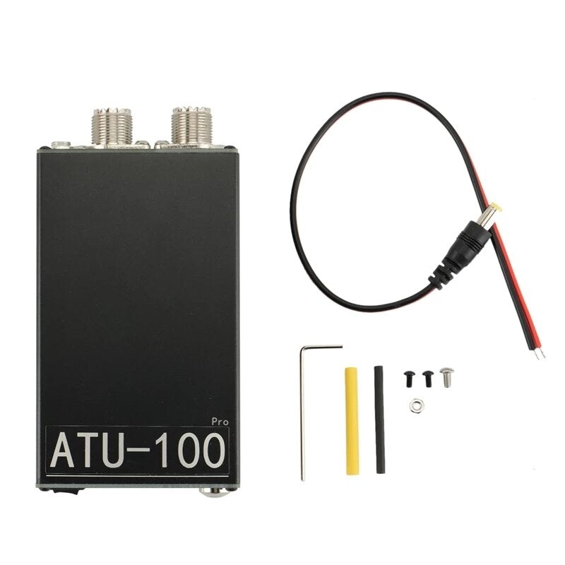 1.8Mhz-30Mhz OLED Display Automatic Antenna Tuner Built-in Battery for 10W to 100W Shortwave Radio Station Image 2