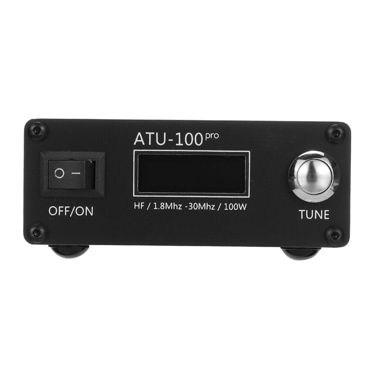 1.8Mhz-30Mhz OLED Display Automatic Antenna Tuner Built-in Battery for 10W to 100W Shortwave Radio Station Image 9