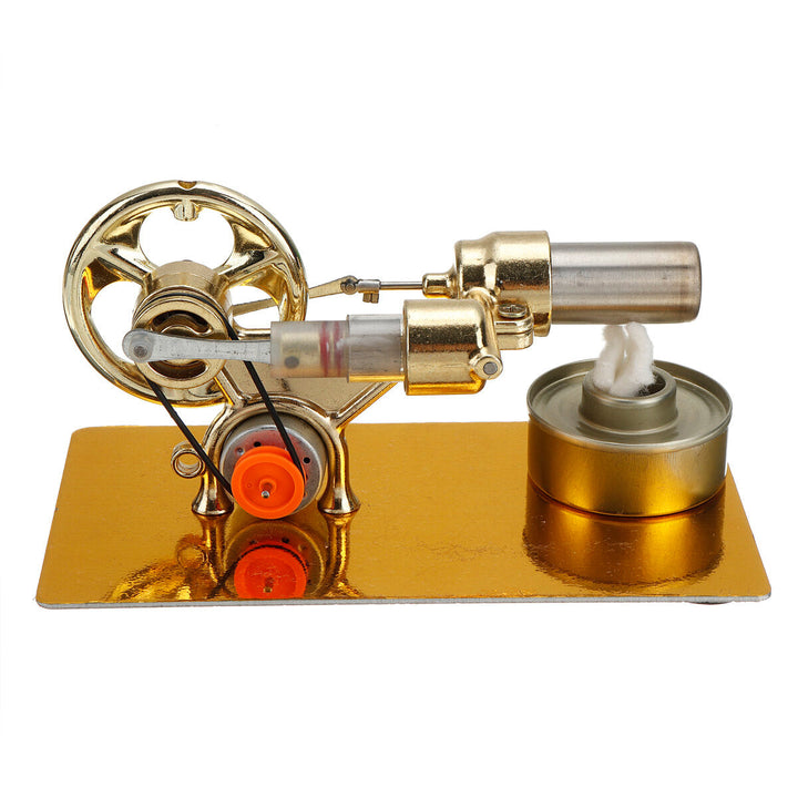 1PC 16 x 8.5 x 11 cm Physical Science DIY Kits Stirling Engine Model with Parts Image 1