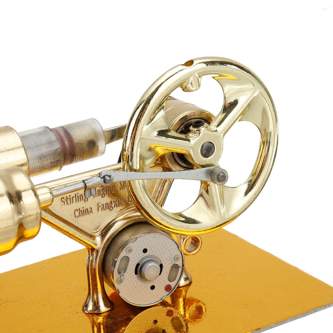 1PC 16 x 8.5 x 11 cm Physical Science DIY Kits Stirling Engine Model with Parts Image 3