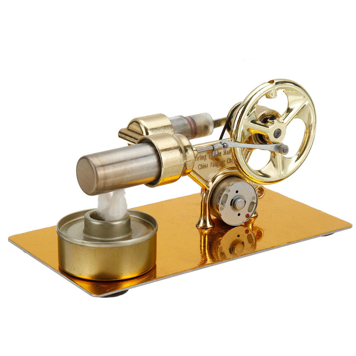 1PC 16 x 8.5 x 11 cm Physical Science DIY Kits Stirling Engine Model with Parts Image 4