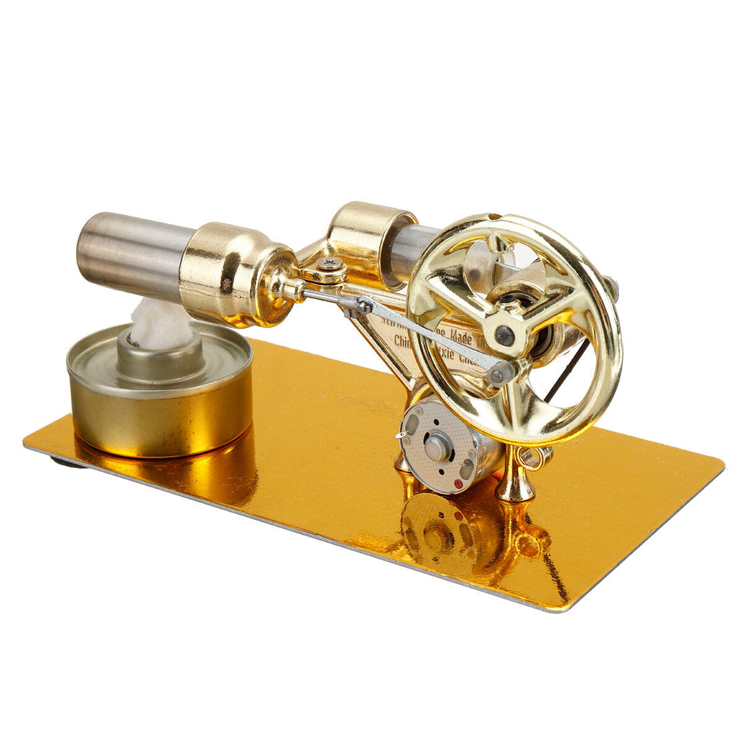 1PC 16 x 8.5 x 11 cm Physical Science DIY Kits Stirling Engine Model with Parts Image 6