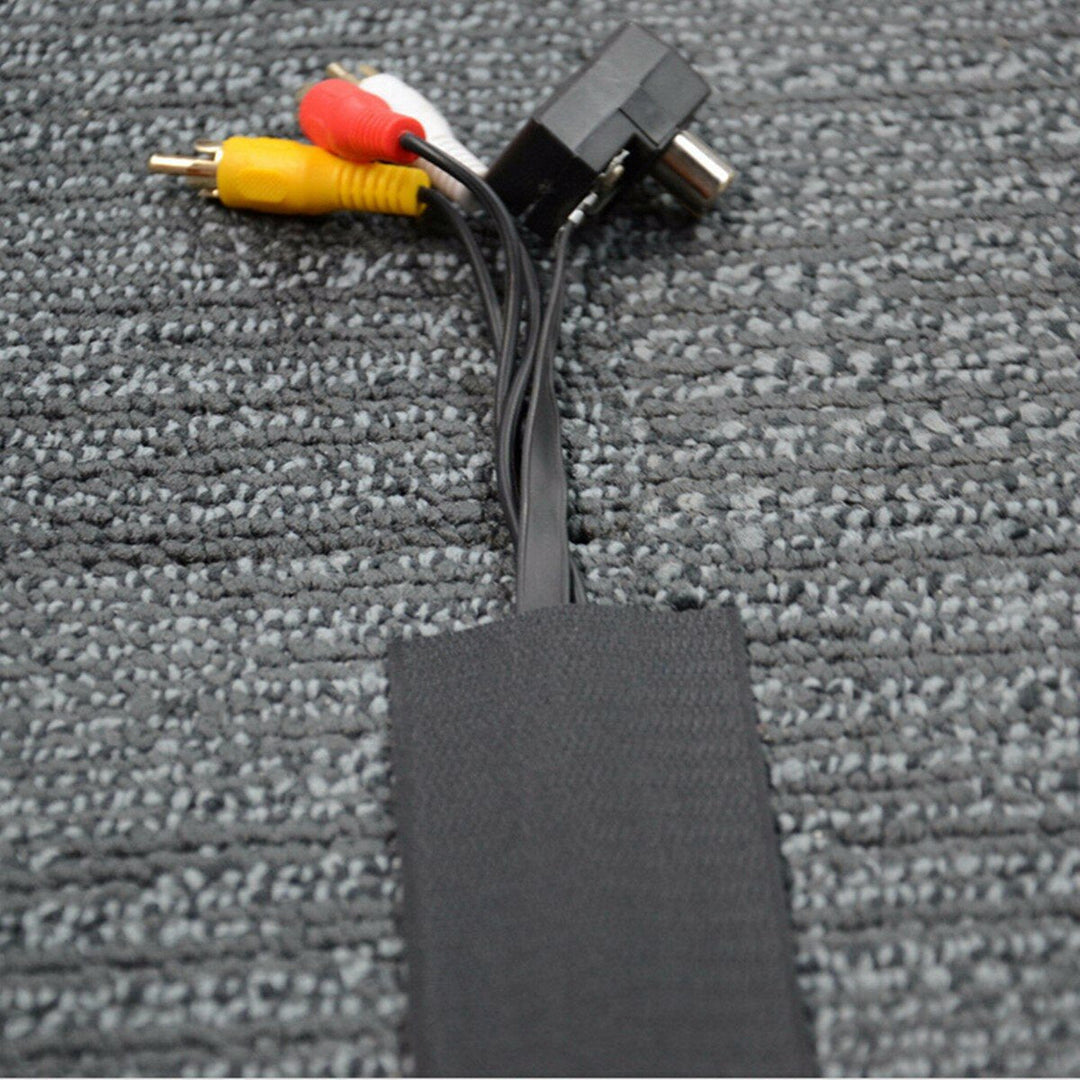 5m Black Nylon Cable Cover For Carpet Image 10