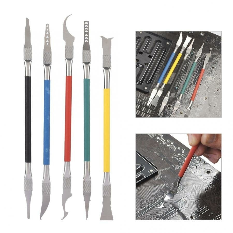 5PCS KGX Mobiile Phone Repair Tool Kits Mainboard Chip Disassemble Removal Accessories Kit Image 1