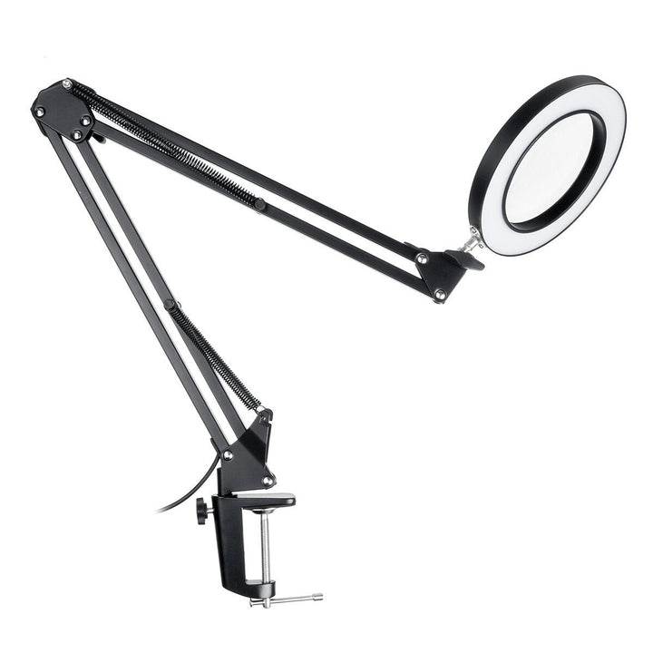 5X Magnifying Lamp Clamp Mount LED Magnifier Lamp Manicure Tattoo Beauty Light Image 2